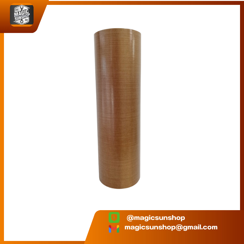 Teflon Teflon Tape 300 MM x 10 Metre T=0.2 MM Teflon Tape 300 MM น้ำตาล