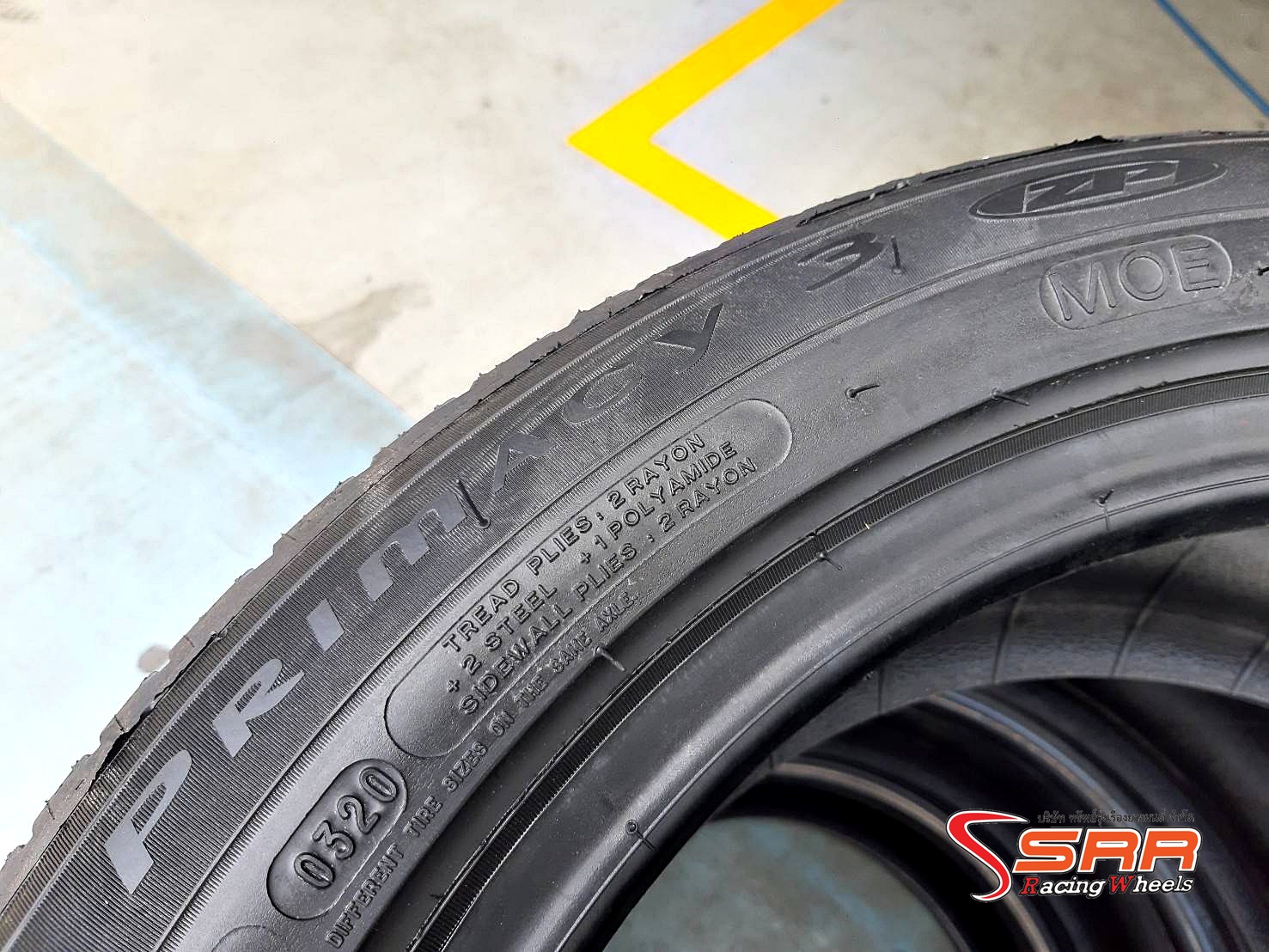 MICHELIN PRIMACY 3ZP MOE 225/50R17 ยางรันแฟลต ราคาพิเศษ