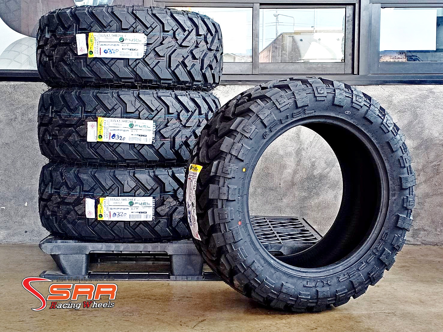 FUEL GRIPPER X/T 33X12.50R20 ยางเข้าใหม่ปี20 ราคาพิเศษ