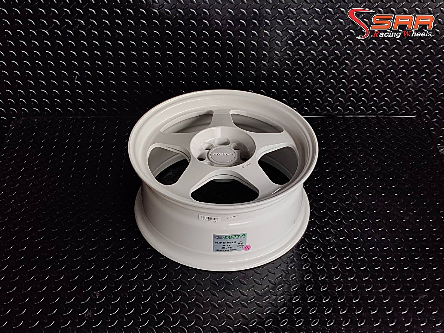 SPOON ROTA ขอบ16x7 4H100 ET38 PCWH ราคาพิเศษ