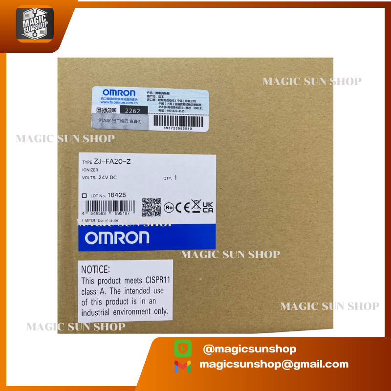 928452 OMRON ZJ-FA20-Z Static Eliminator