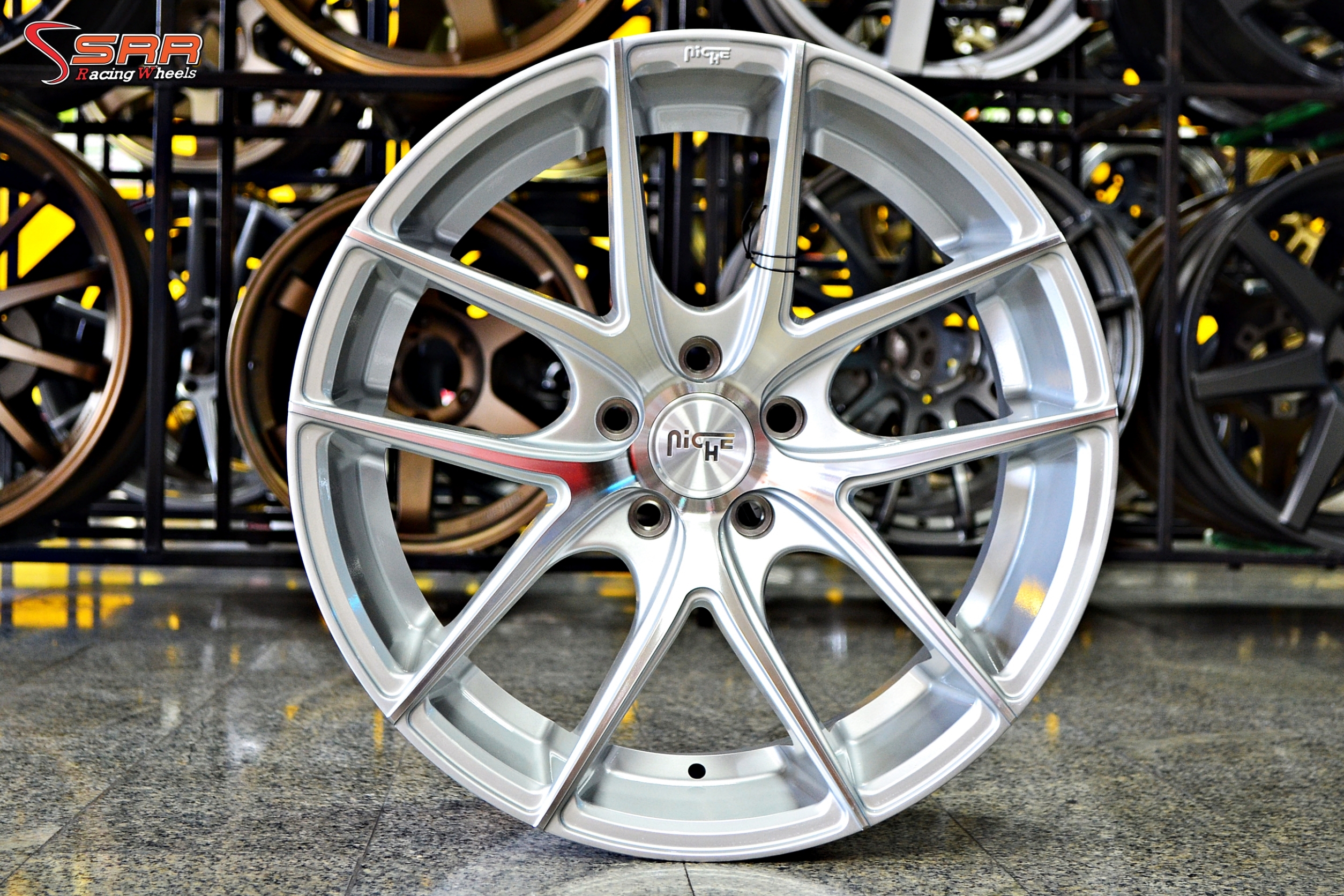 NICHE-TARGA ล้อแท้ KMC ขอบ19 ล้อแม็กซ์สำหรับใส่รถ ญี่ปุ่น