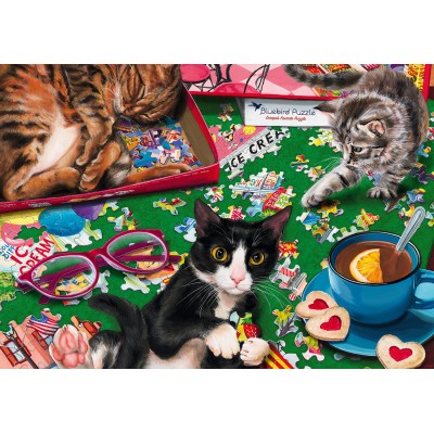 Bluebird Puzzle - Puzzle Cats by Joelle Mclntyre 1000 pcs.