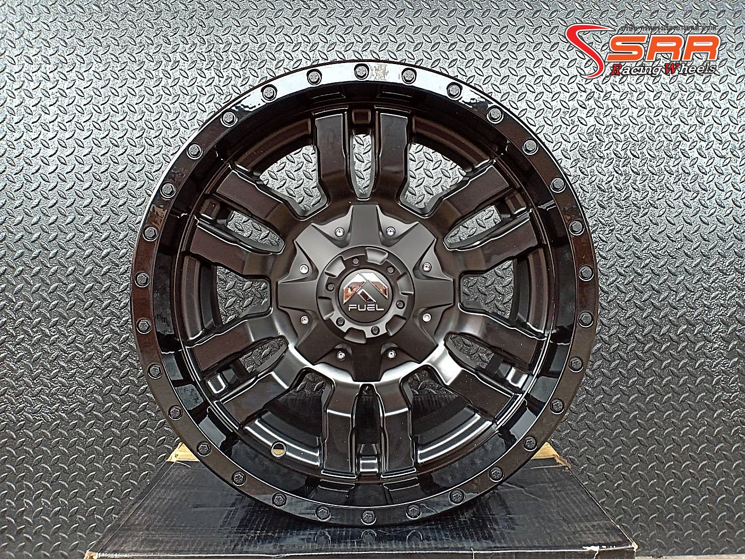 FUEL-SLEDGE D596 KMC OFFROAD ขอบ17 นิ้ว TWO-TONE BLACK