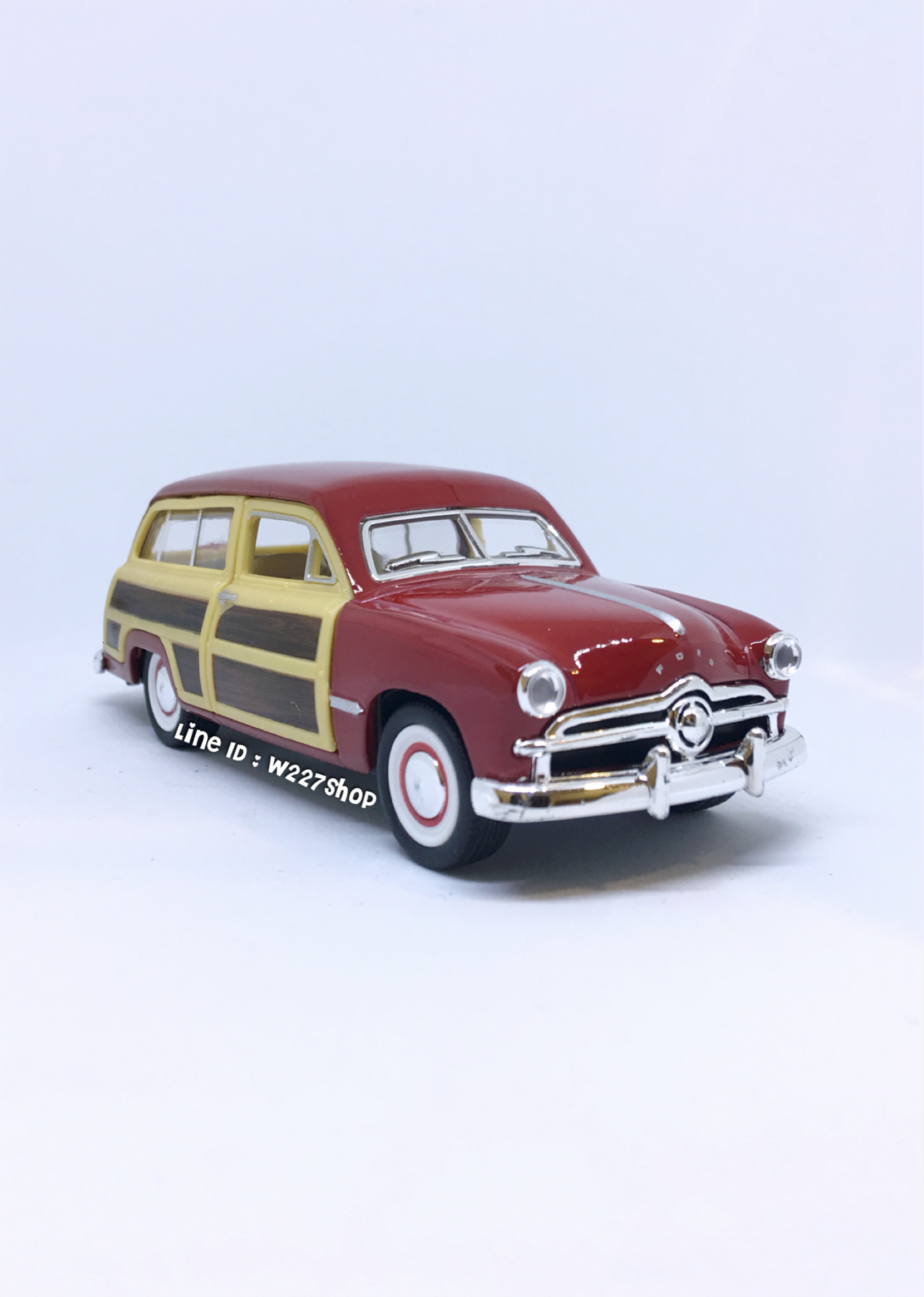 1949 Ford Woody Wagon โมเดลรถเหล็ก (ปลีก-ส่ง)