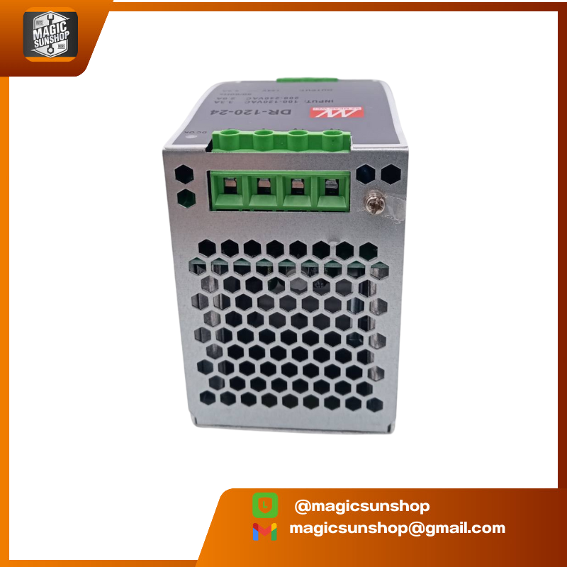 927166 สวิทชิ่ง พาวเวอร์ซัพพลาย 120W แปลงไฟ AC 220V เป็น DC 24V 5A รุ่น DR-120-24