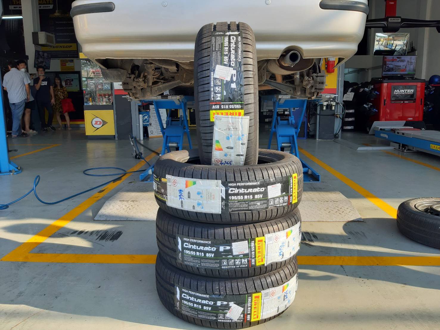 PIRELLI CINTURATO P1 195/55R15 ยางปี19 ลดราคาพิเศษ