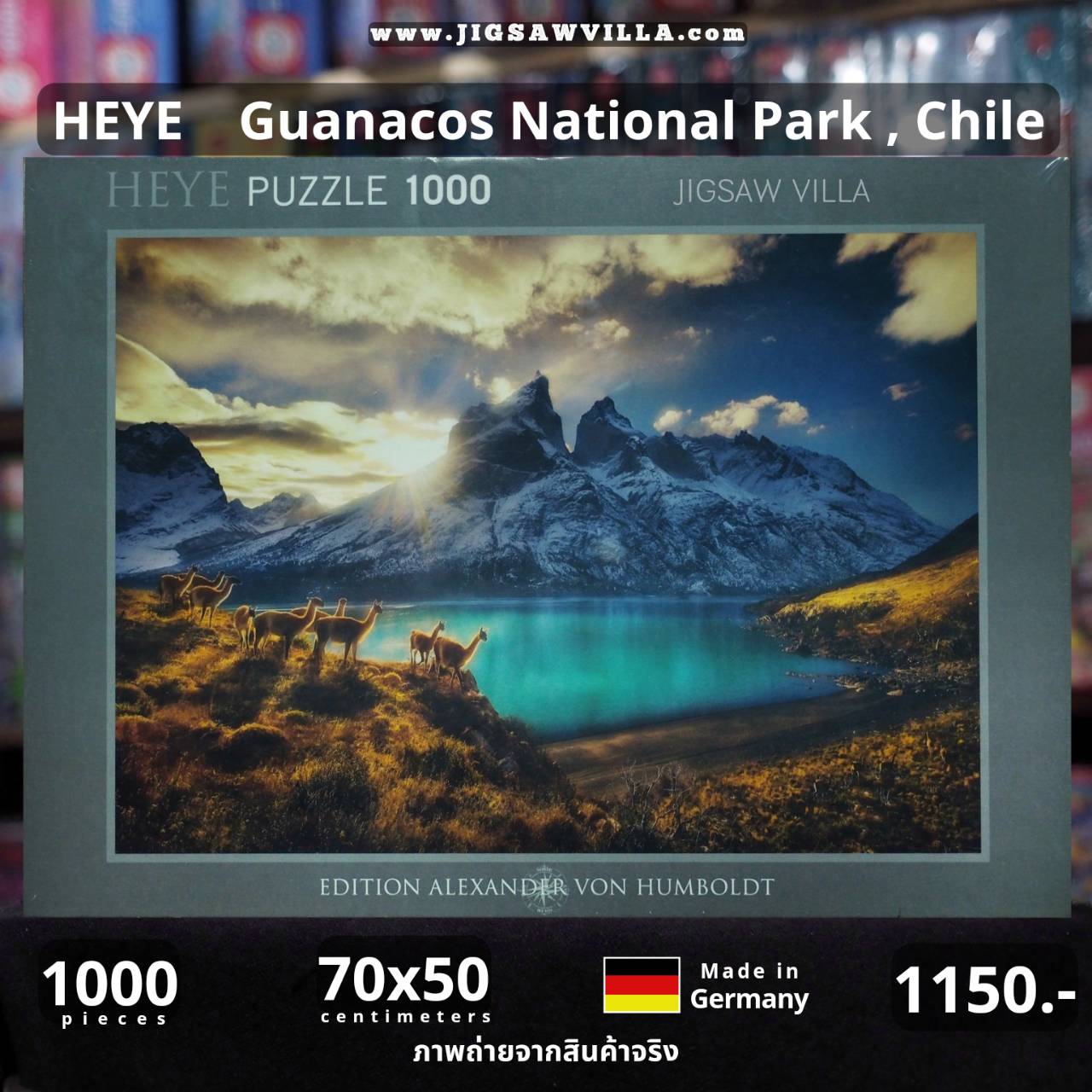 HEYE - Guanacos : National Park Torres del Paine, Chile 1000 pcs.
