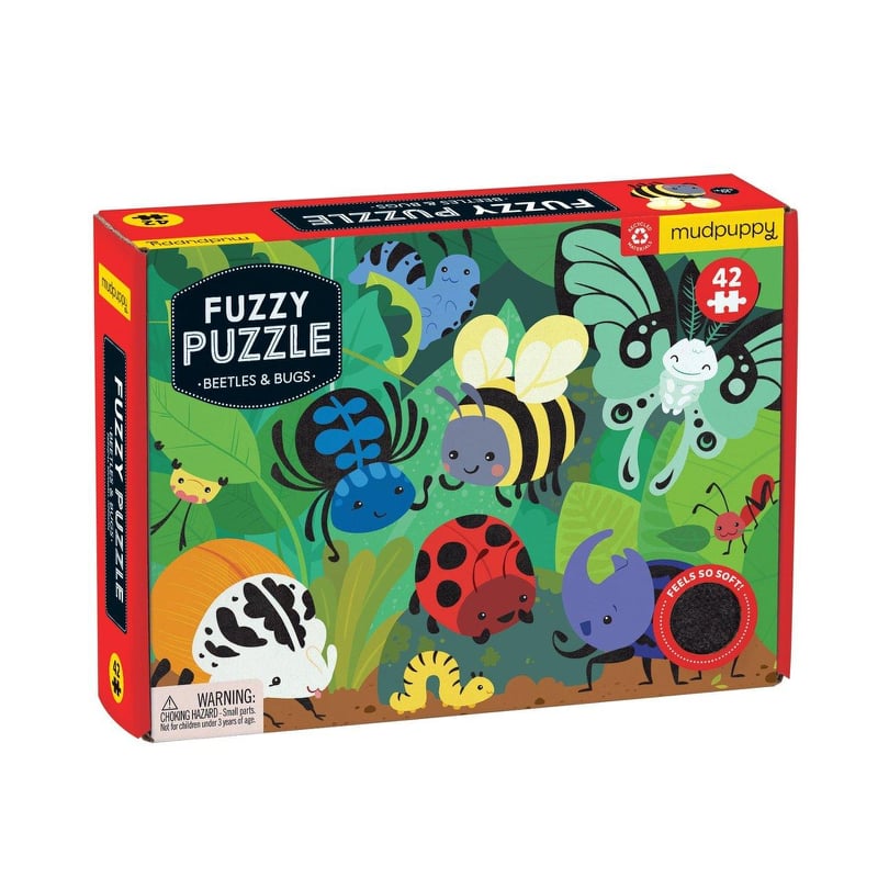 Mudpuppy - Beetles & Bugs (Fuzzy Puzzle) 42 pcs.