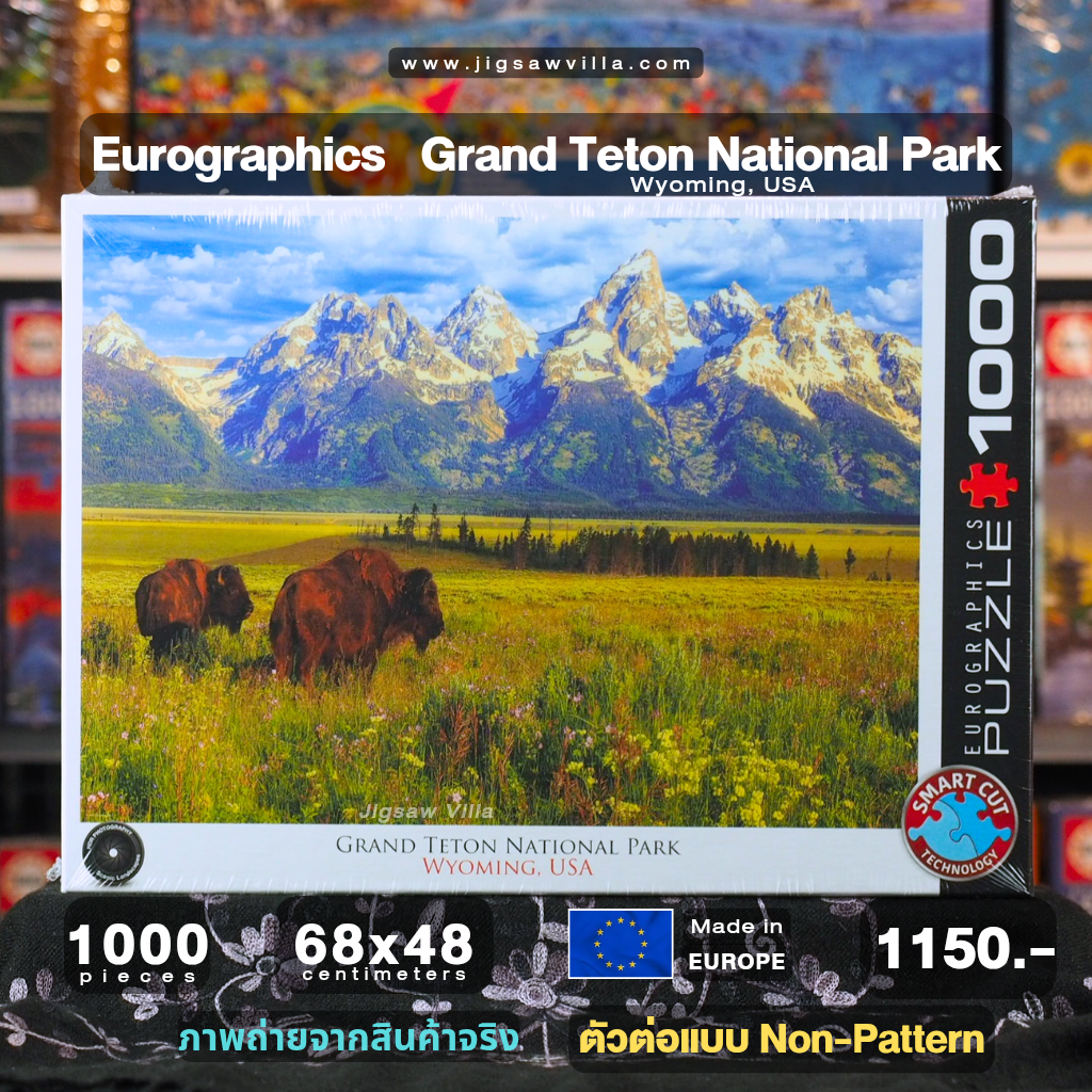 Eurographics - Grand Teton National Park Wyoming, USA (Non-Pattern) 1000 pcs.