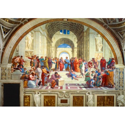 Bluebird Puzzle - The School of Athens, 1511 by Raphael 1000 pcs.