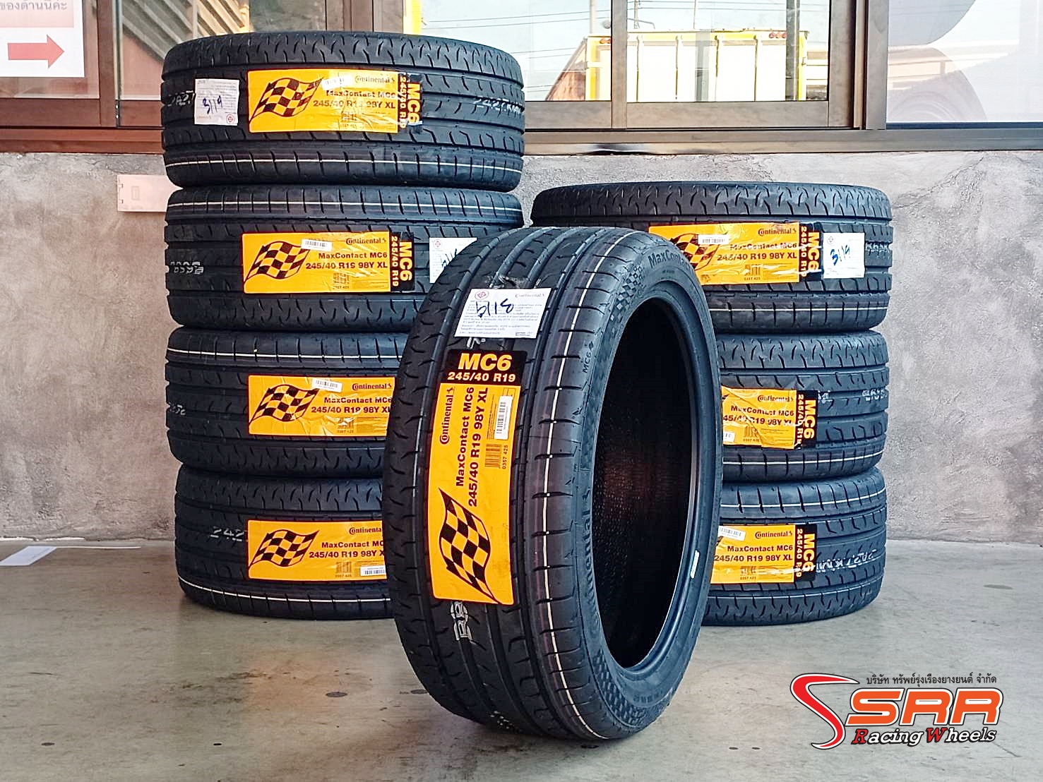 CONTINENTAL MAXCONTACT MC6 245/40R19 ยางปี20 ราคาพิเศษ