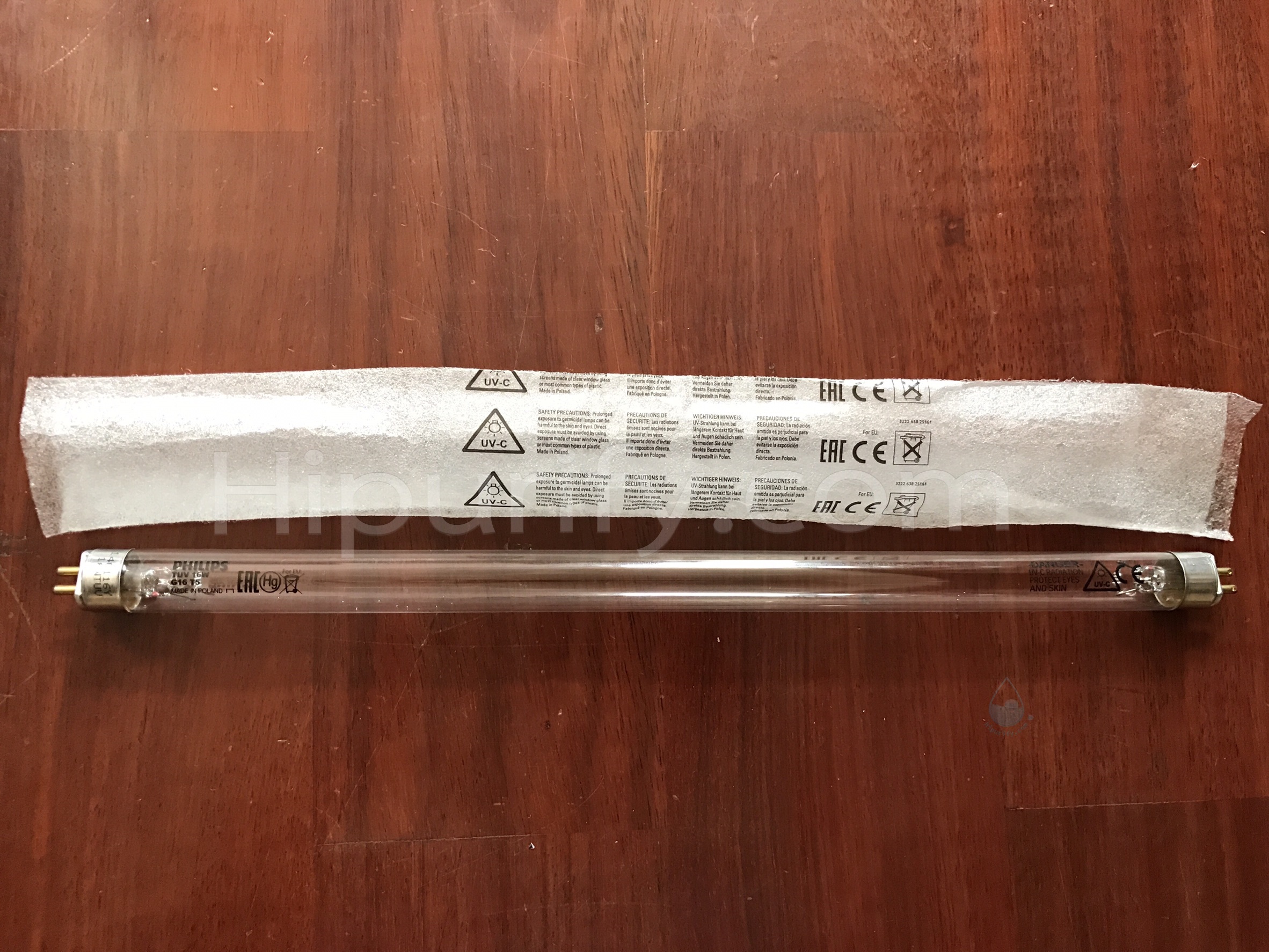 หลอดยูวี 16 วัตต์ (UV 16 Watts) มี 2 แบบ ให้เลือก