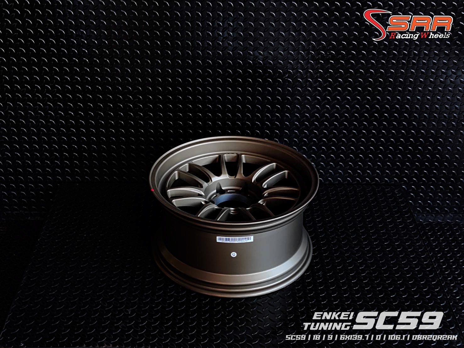 ENKEI TUNING SC59 ขอบ18 6H139.7 ET0 DBR2QR2AK ราคาพิเศษ