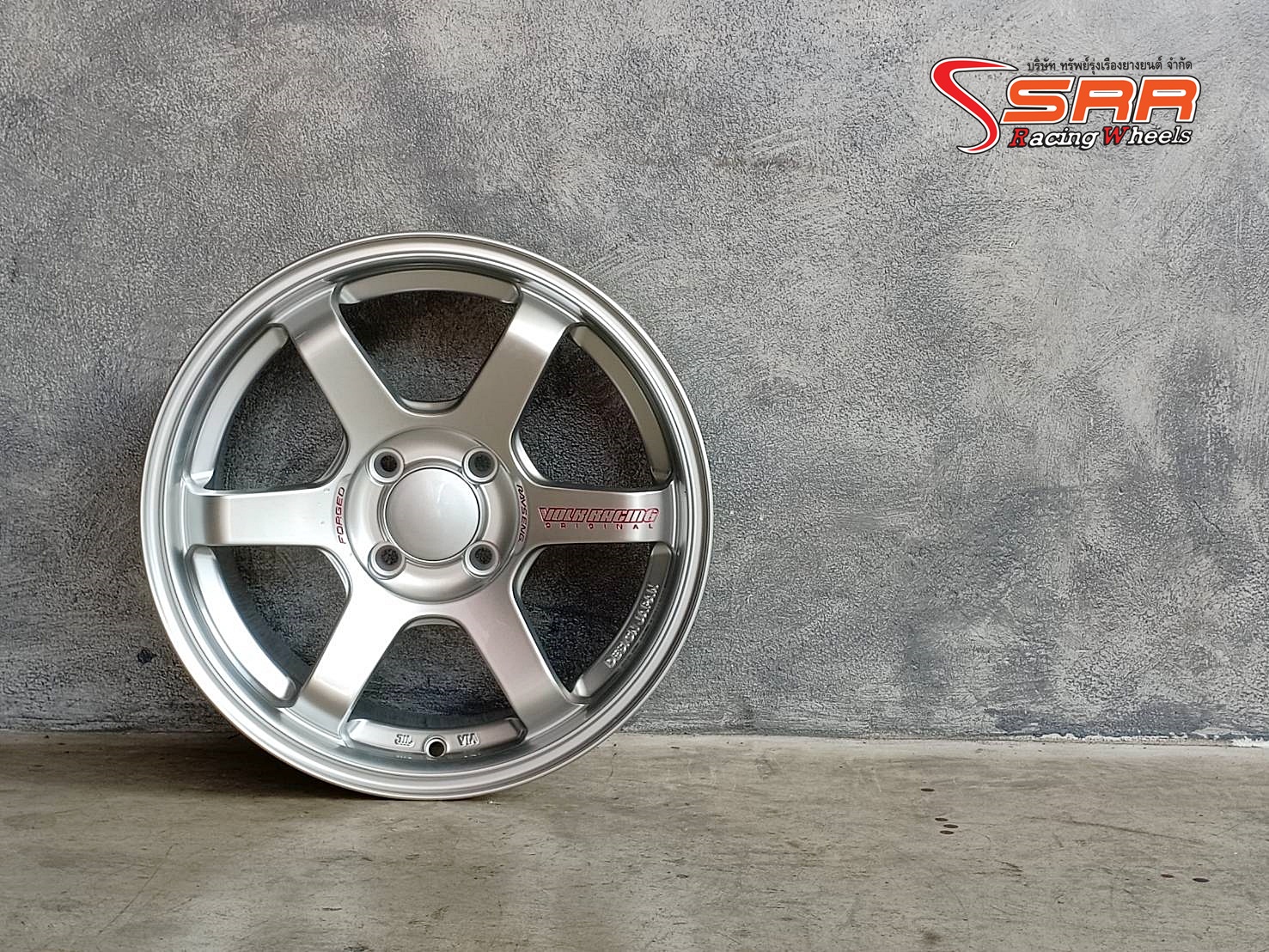 TE37 AOW-11 ขอบ15 ET35 4x100 HGS (WE ED RED)