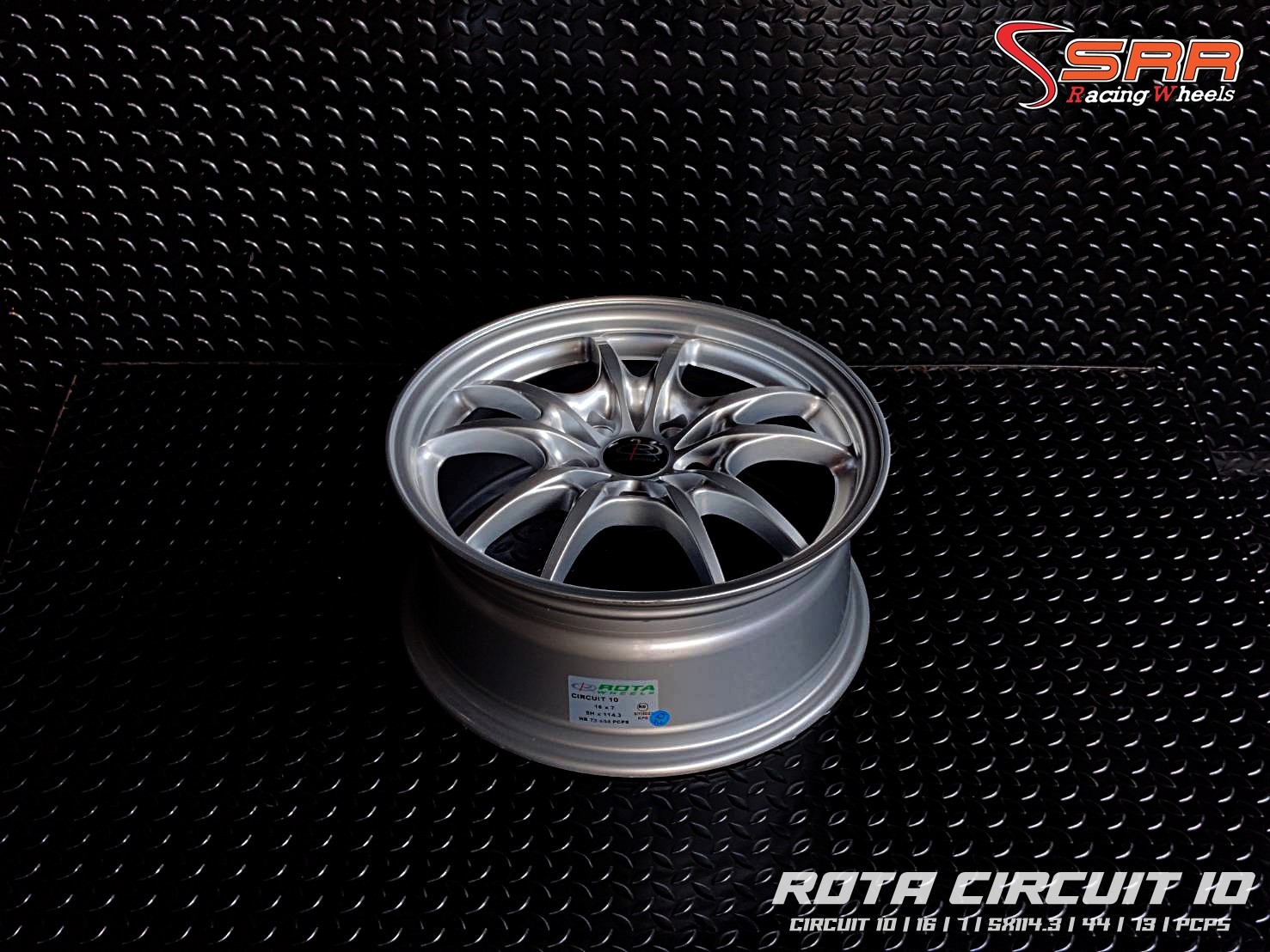ROTA CIRCUIT 10 ขอบ16 5H114.3 ET44 PCPS ราคาพิเศษ