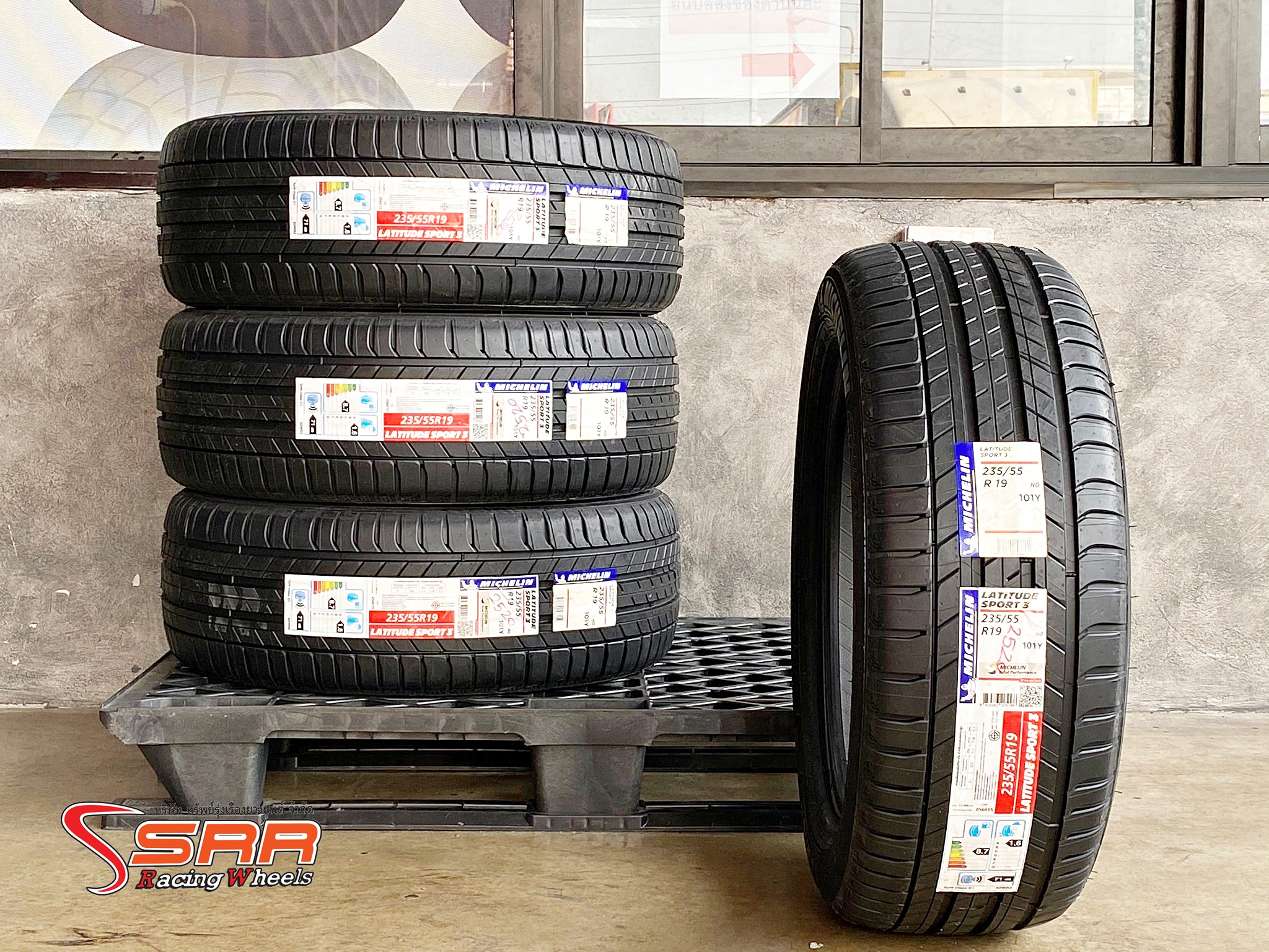 MICHELIN LATITUDE SPORT 3 NO 235/55R19 ยางนำเข้า ราคาพิเศษ