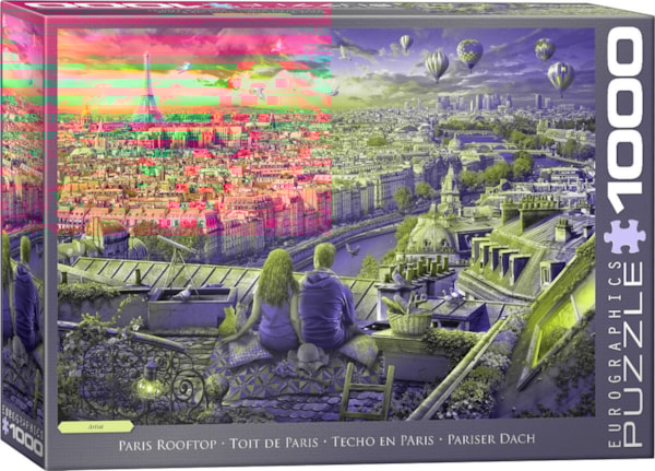 Eurographics - Paris Rooftop (Non-Pattern) 1000 pcs.