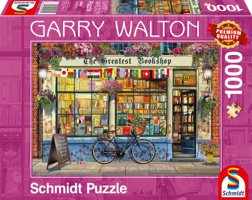 Schmidt - Bookstore by Garry Walton 1000 pcs.