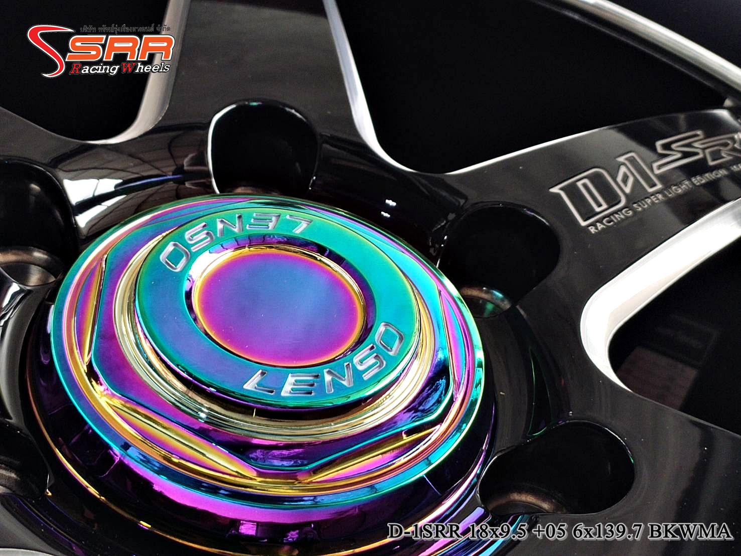 SPEC-R Project-D D-1SRR 18x9.5 ET+05 6x139.7 BKWMA