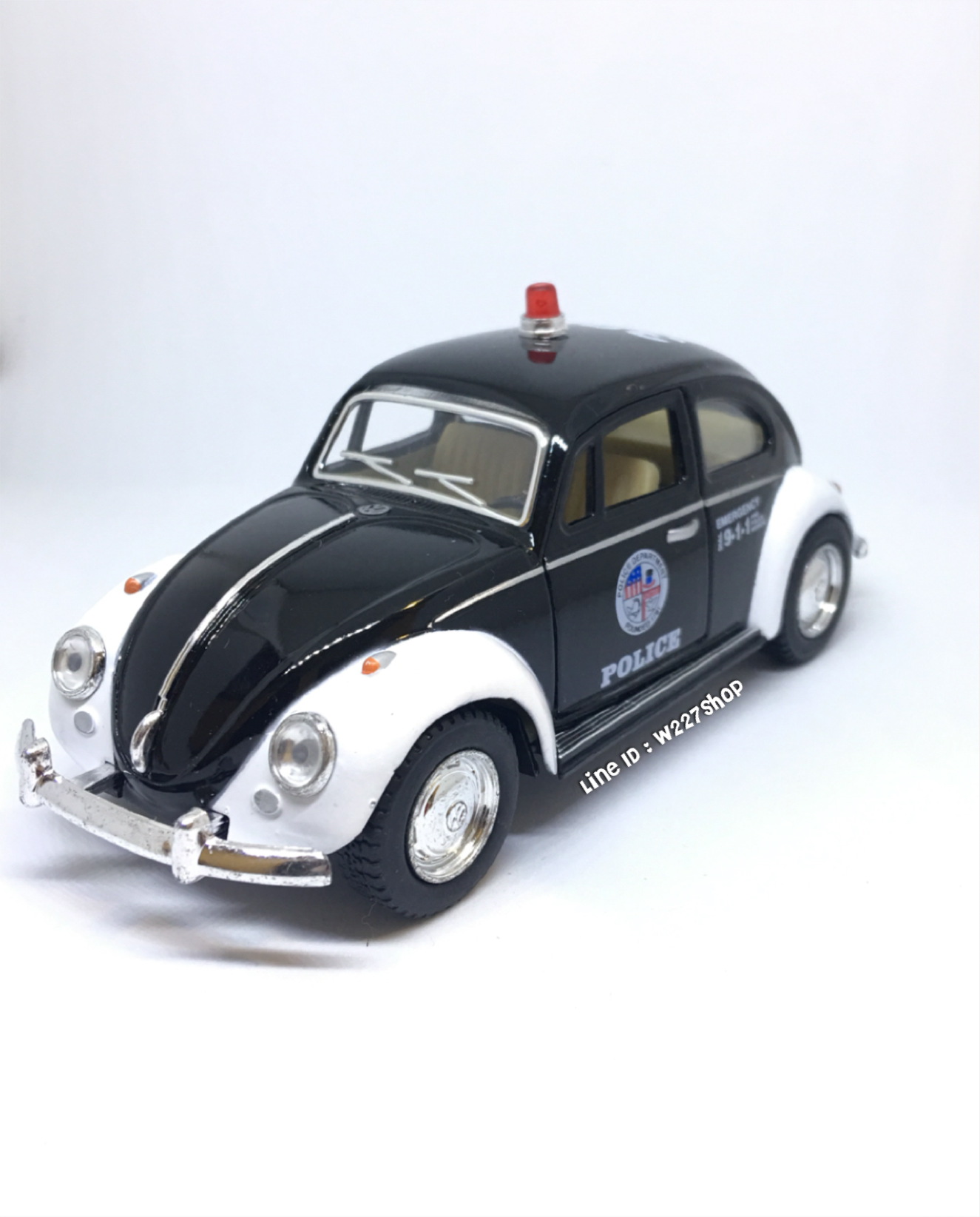 โมเดลรถเหล็ก รถตำรวจ (ปลีก-ส่ง)