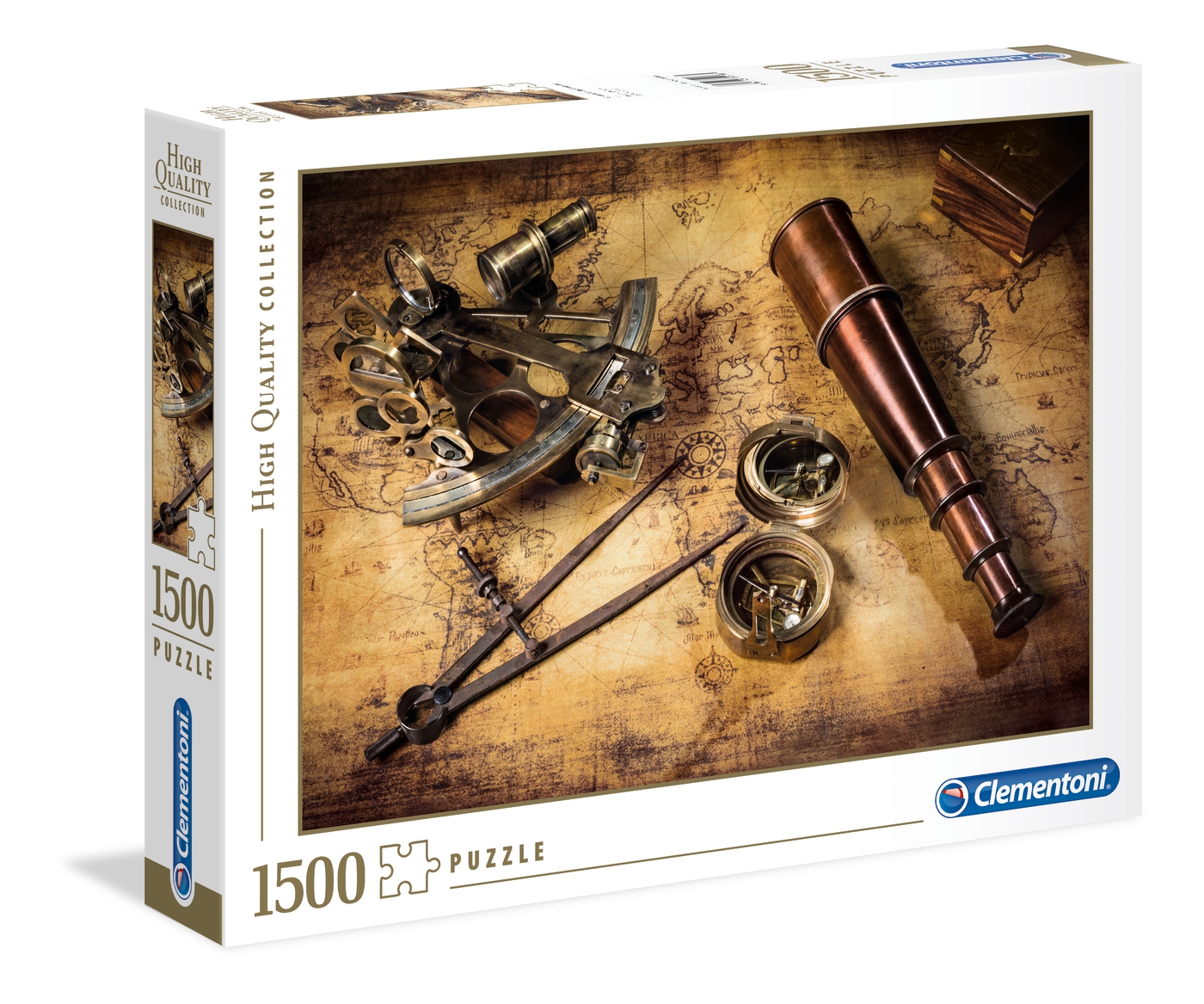 Clementoni - Course to the Treasure 1500 pcs.