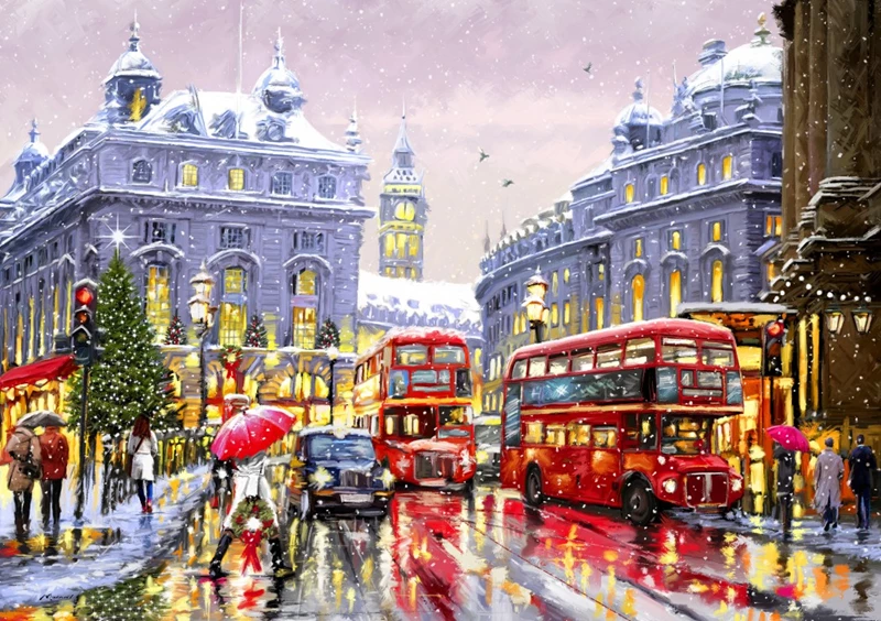Bluebird Puzzle - London by The Macneil Studio 1500 pcs.