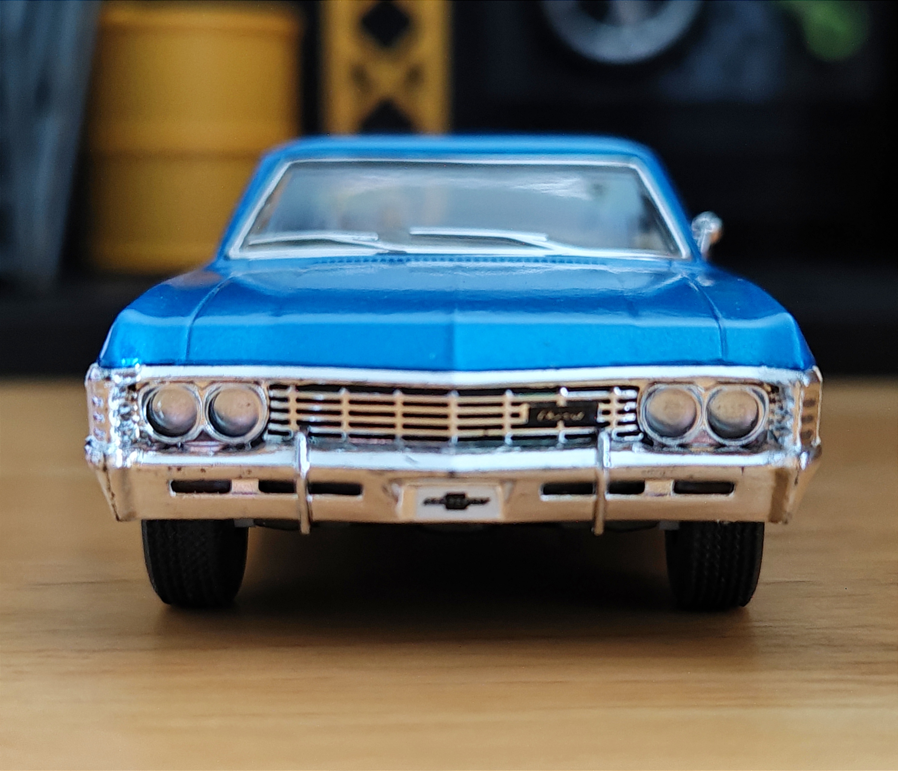 1967 Chevrolet Impala โมเดลรถเหล็ก (ปลีก-ส่ง)