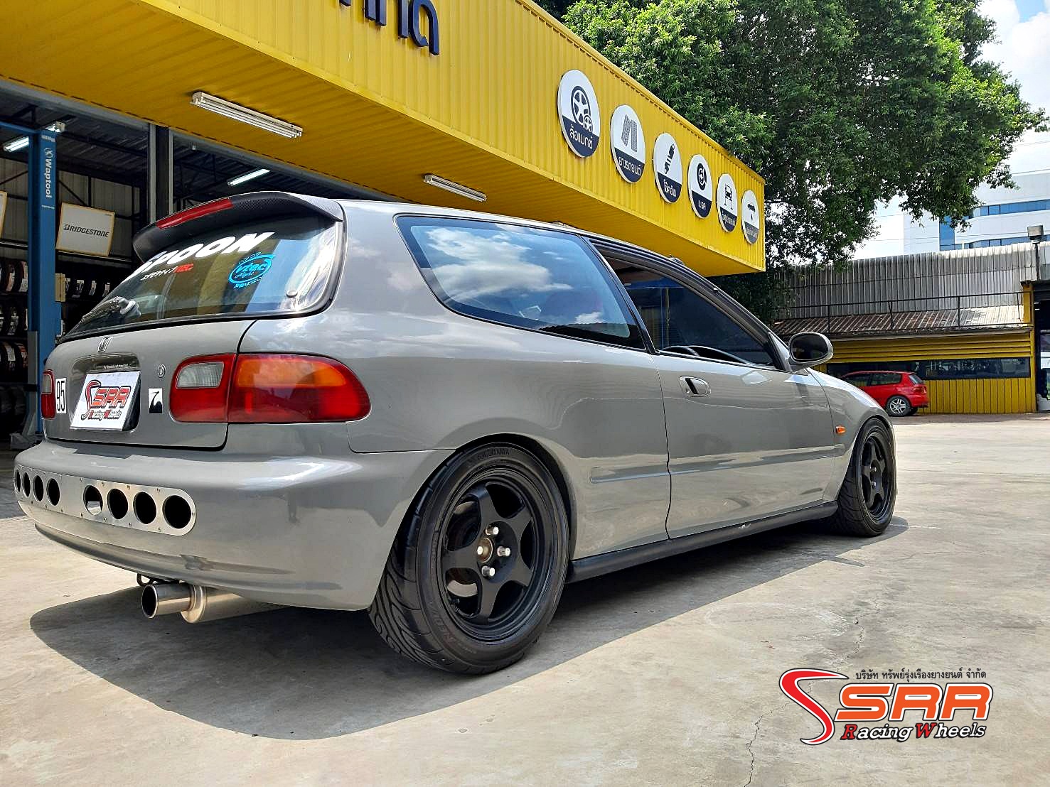 SPOON ROTA FF ขอบ15 4H100 ET35 FLAT BLACK ราคาพิเศษ