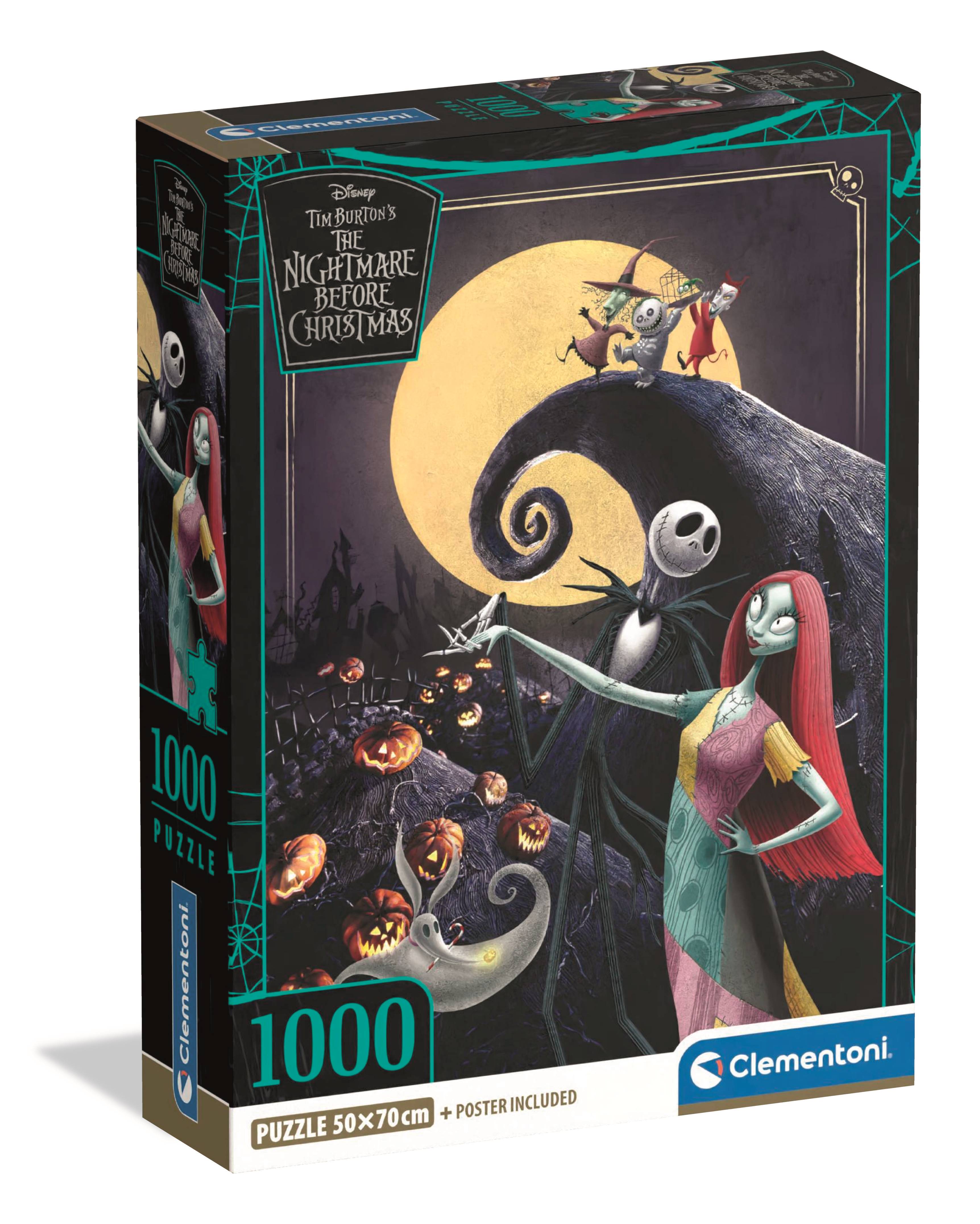 Clementoni - Disney : The Nightmare Before Christmas by Tim Burton's 1000 pcs.