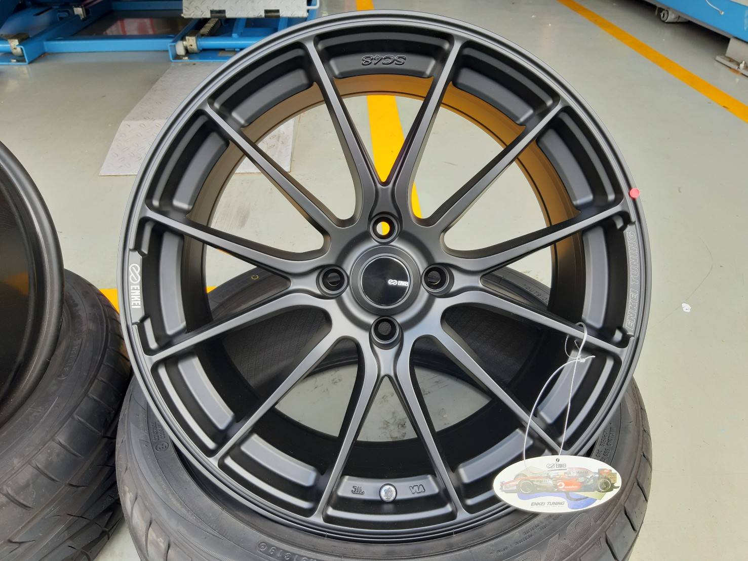 ENKEI TUNING SC48 ขอบ17 ET38 4x100 MBQR2