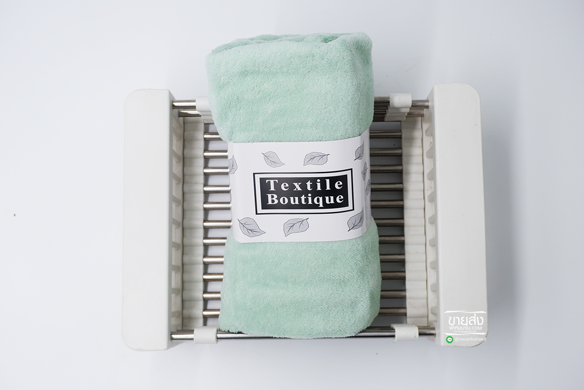 ผ้าเช็ดตัวขนเป็ดสีพื้น 140x70cm (1โหล)