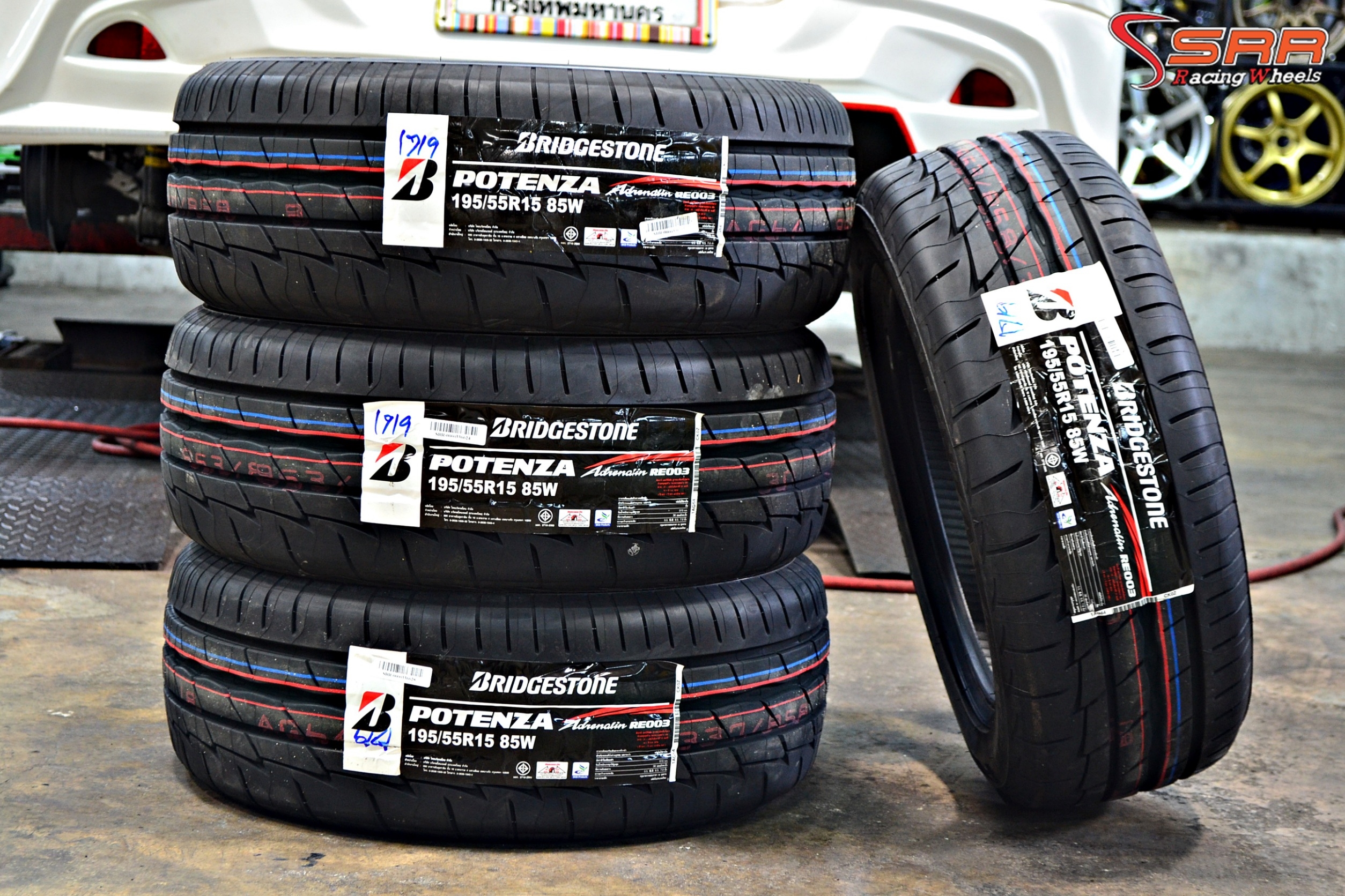BRIDGESTONE RE003 195/55R15 ยางปี2020 ราคาพิเศษ