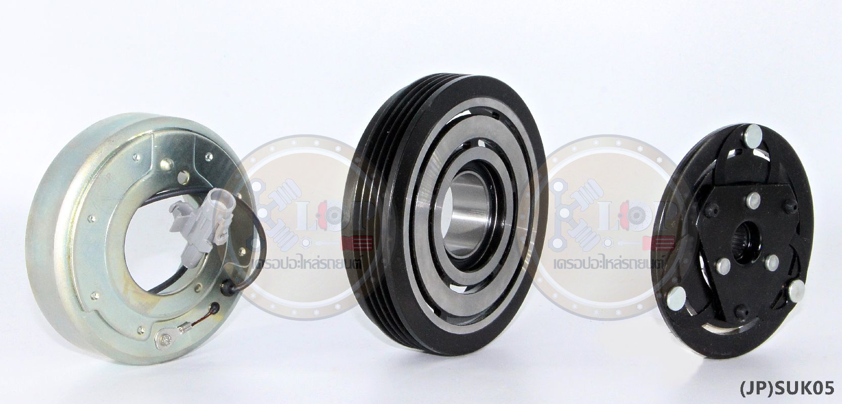 (JP)SUK05-JP ชุดหน้าคลัทช์(Vinn) SUZUKI SWIFT (Com.Calsonic) (ญี่ปุ่น) 110mm. 4PK 12V.