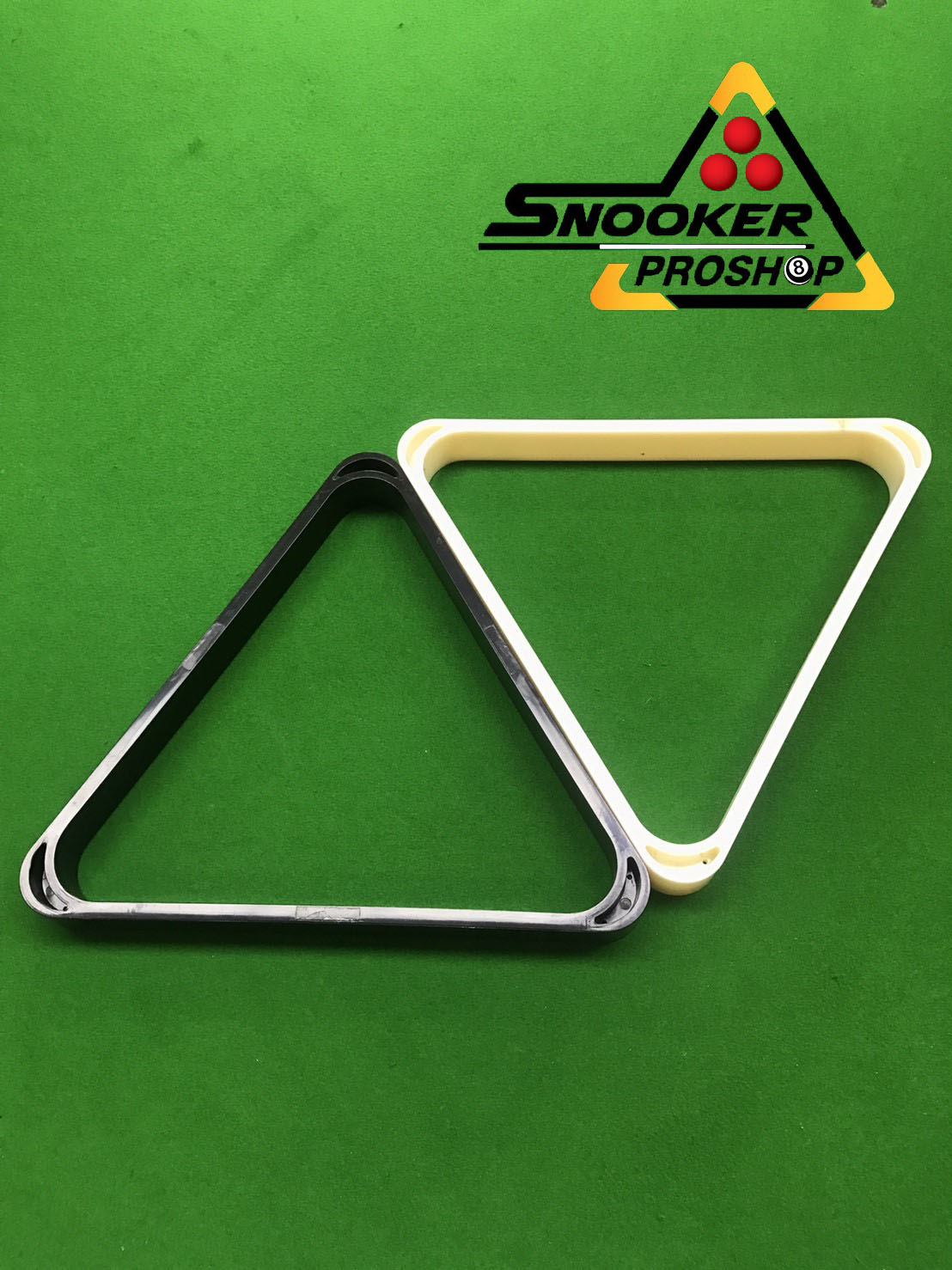 สามเหลี่ยมตั้งลูกสนุ๊กเกอร์และลูกพลู แบบบาง และหนา