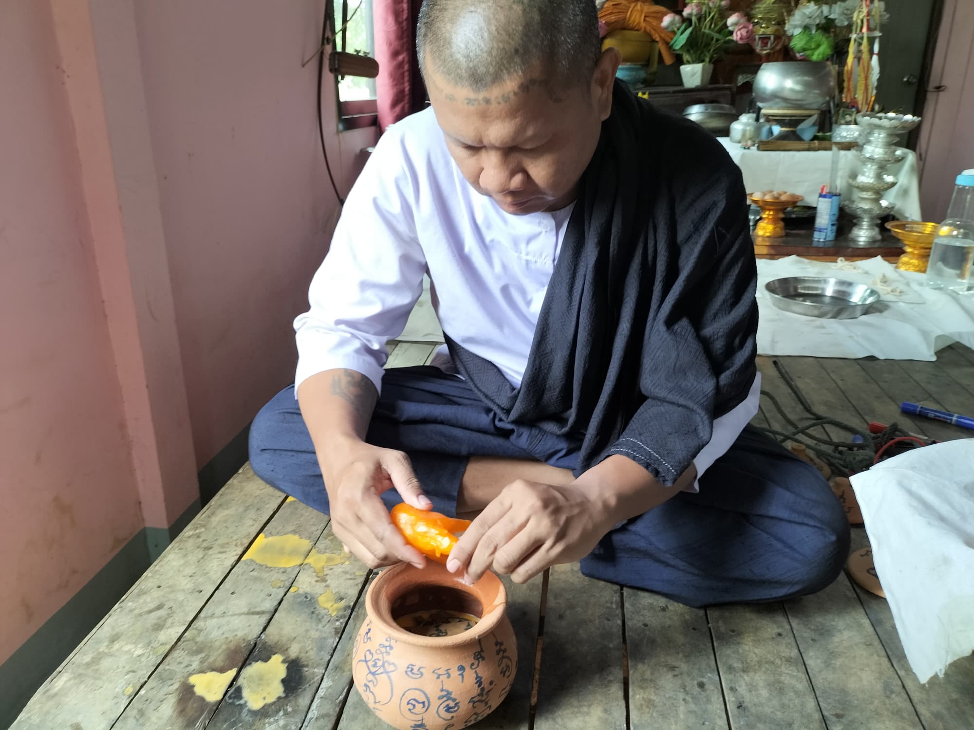 วัวธนูอาคม (โกบาสนาเตะ) อาจารย์เขมร