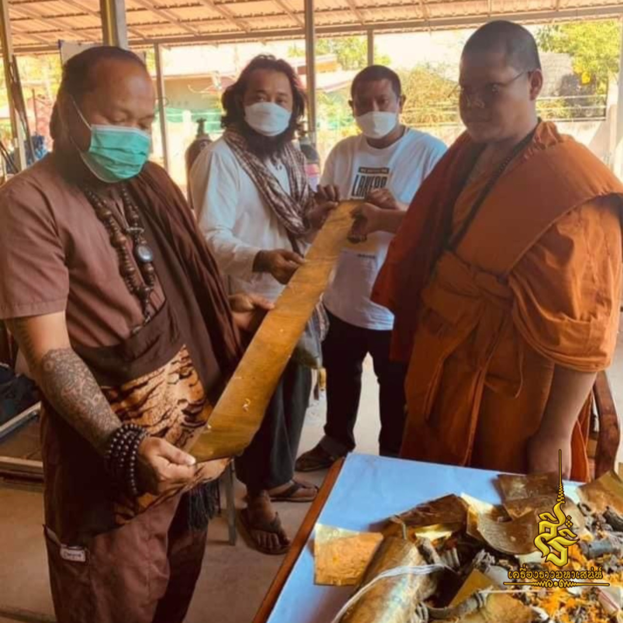 ⭕️ งัวธนูทองสำริดประสิทธิโชค เนื้อสำริดอายุพันปี พระอาจารย์บุณยกร ฐิตปุญโญ สระแก้ว