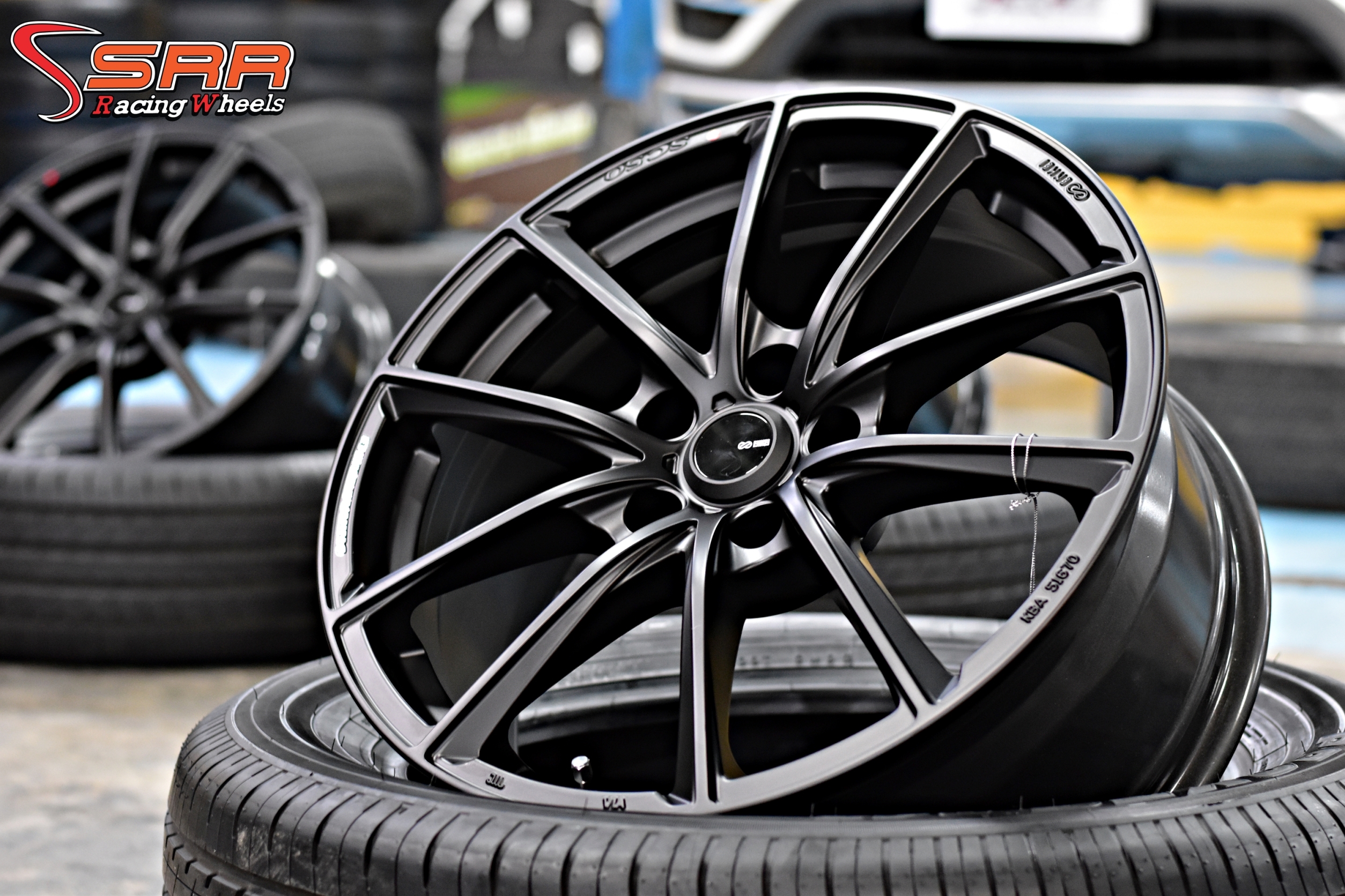 ENKEI TUNING SC50 ขอบ18 5H114.3 ET35 DBK2K