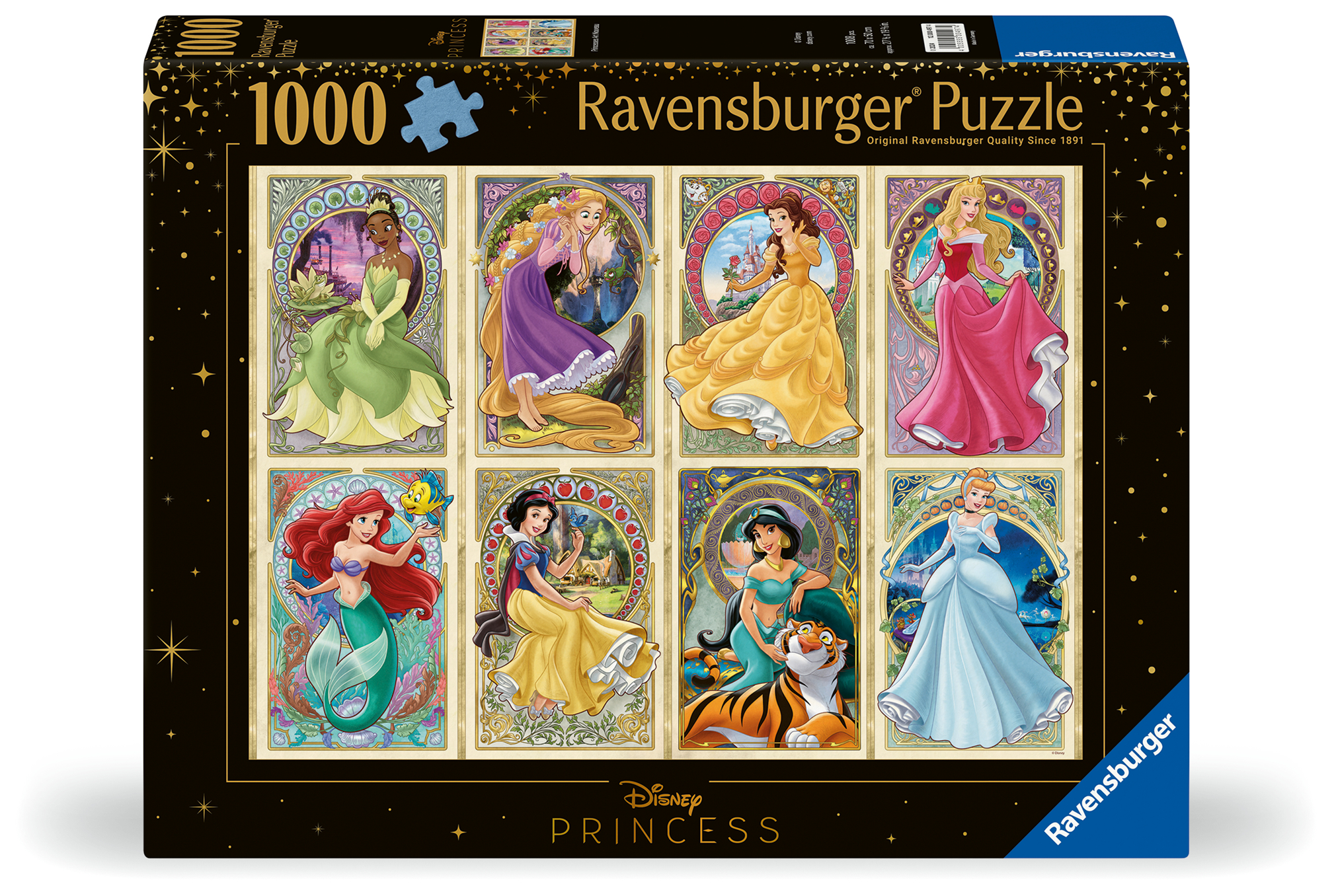 Ravensburger - Disney : Princesses Art Nouveau 1000 pcs.