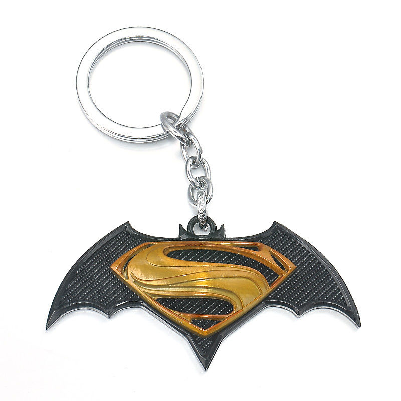 พวงกุญแจโลโก้ Batman vs Superman สีเหลือง - DC