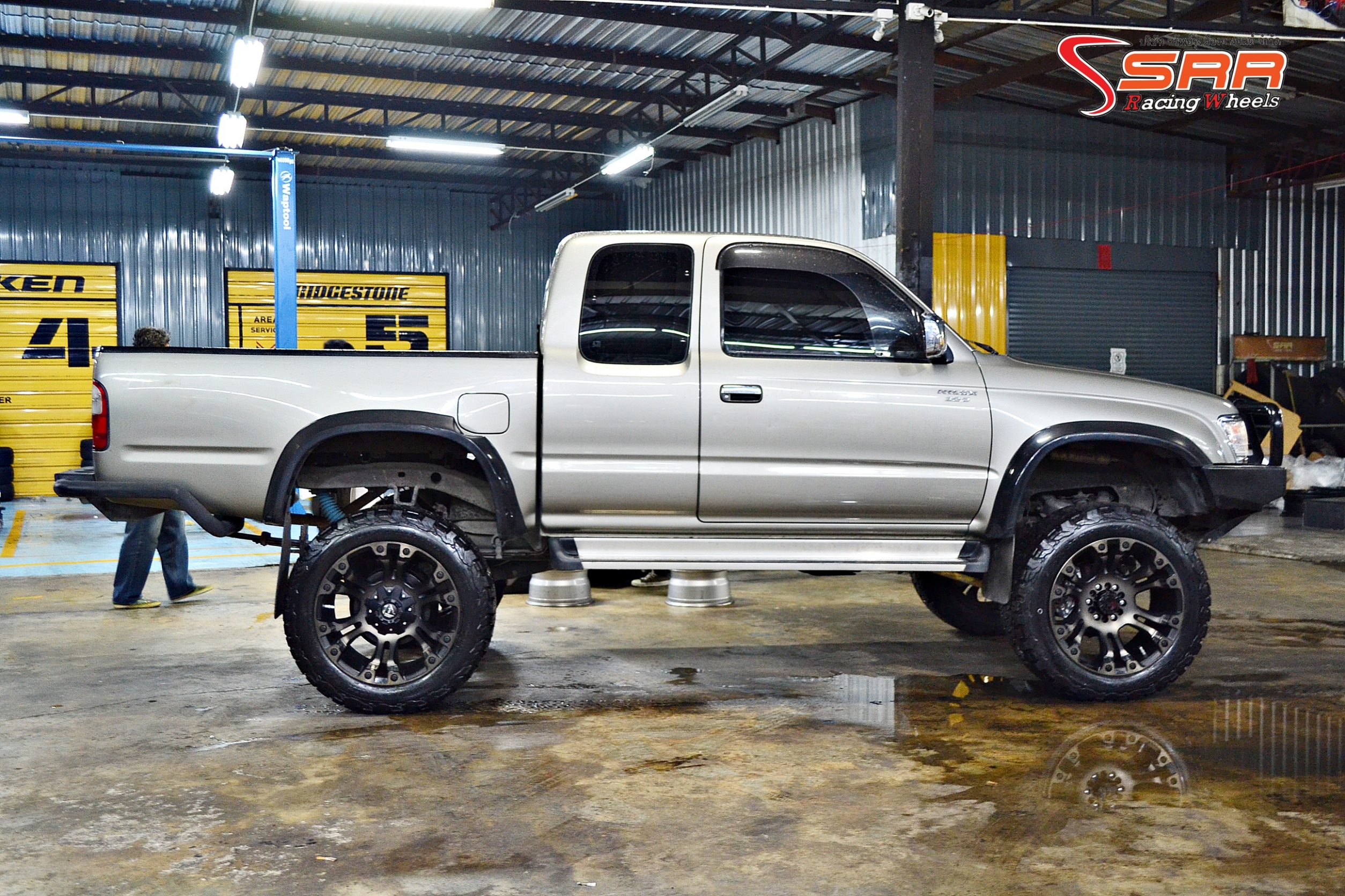 FUEL-VAPOR D569 ขอบ20 ET-18 MATTE BLACK MACHINED/TINT CLEAR