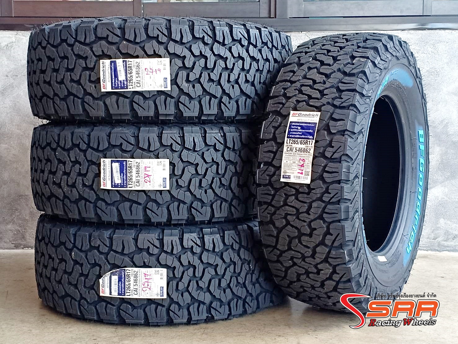 BFGoodrich All Terrain T/A KO2 265/65R17 ยางใหม่ปี21 ราคาพิเศษ