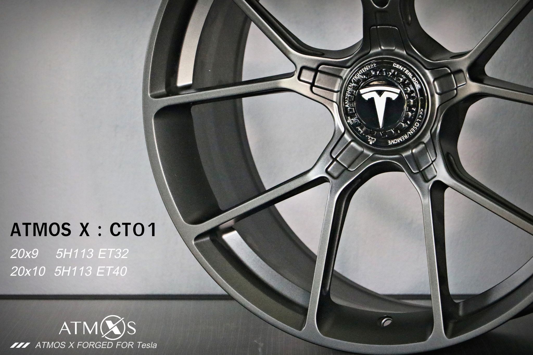 ATMOS FORGED CT01 ขอบ20 ล้อแม็กสำหรับรถ TESLA ราคาพิเศษ