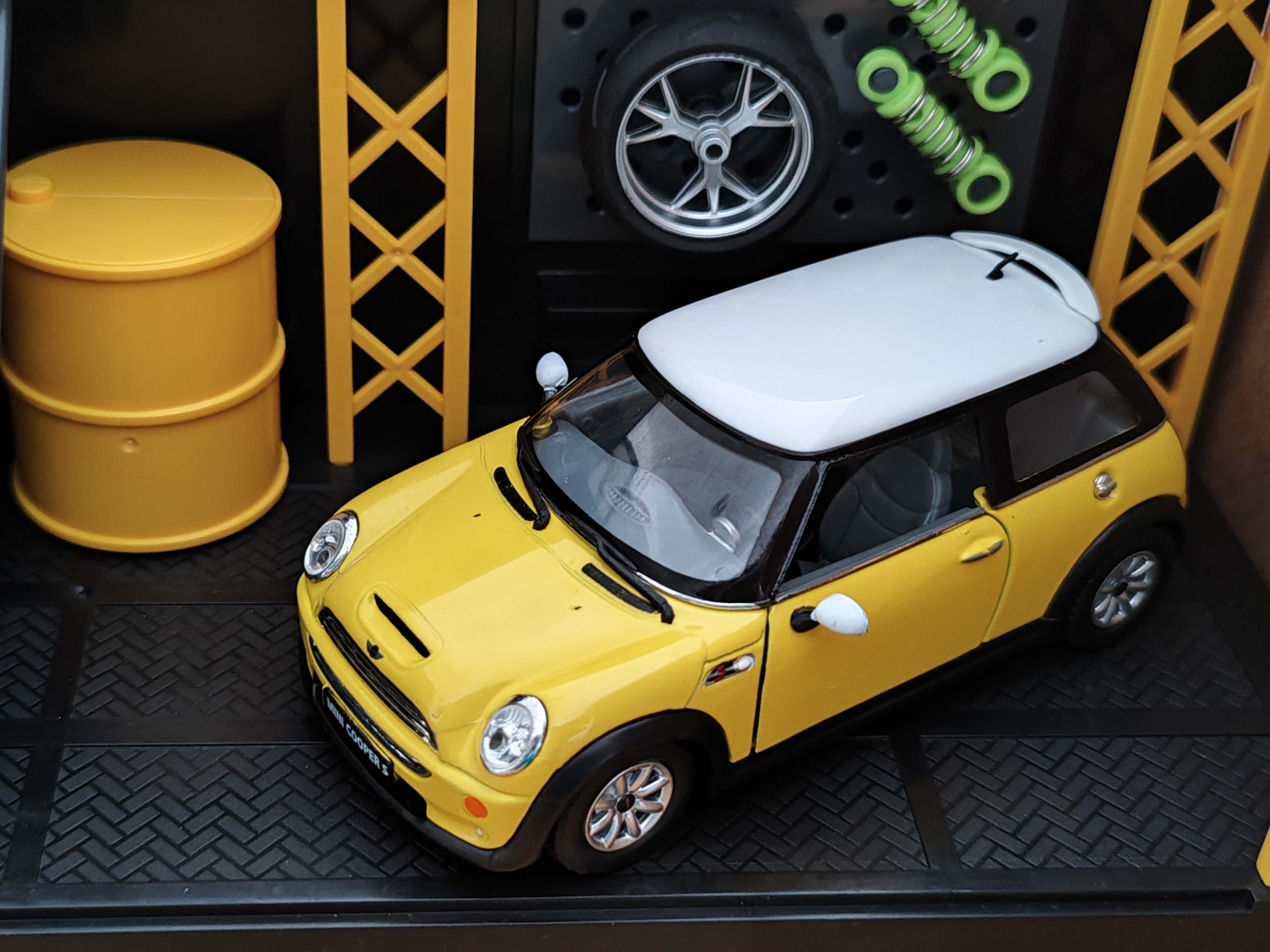 โมเดลรถเหล็ก Mini Cooper S (ปลีก-ส่ง)