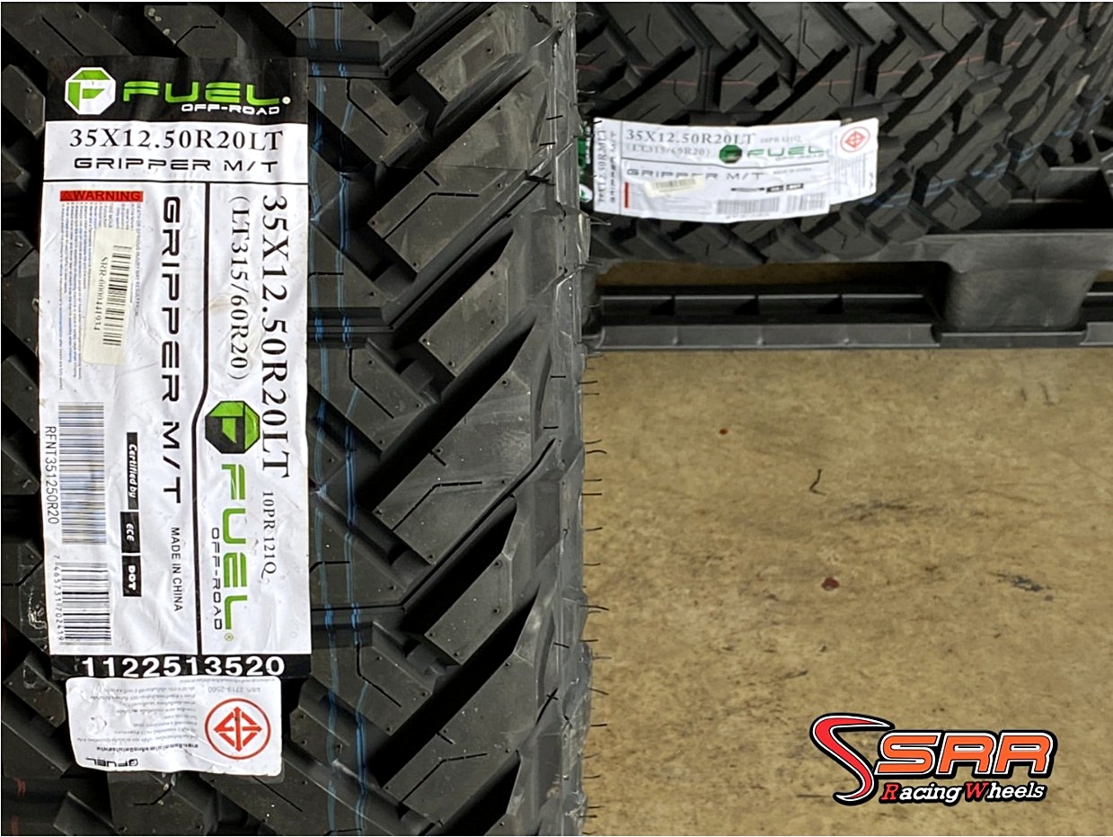 FUEL GRIPPER M/T 35X12.5R20 ยางMUD ปี20 ราคาพิเศษ