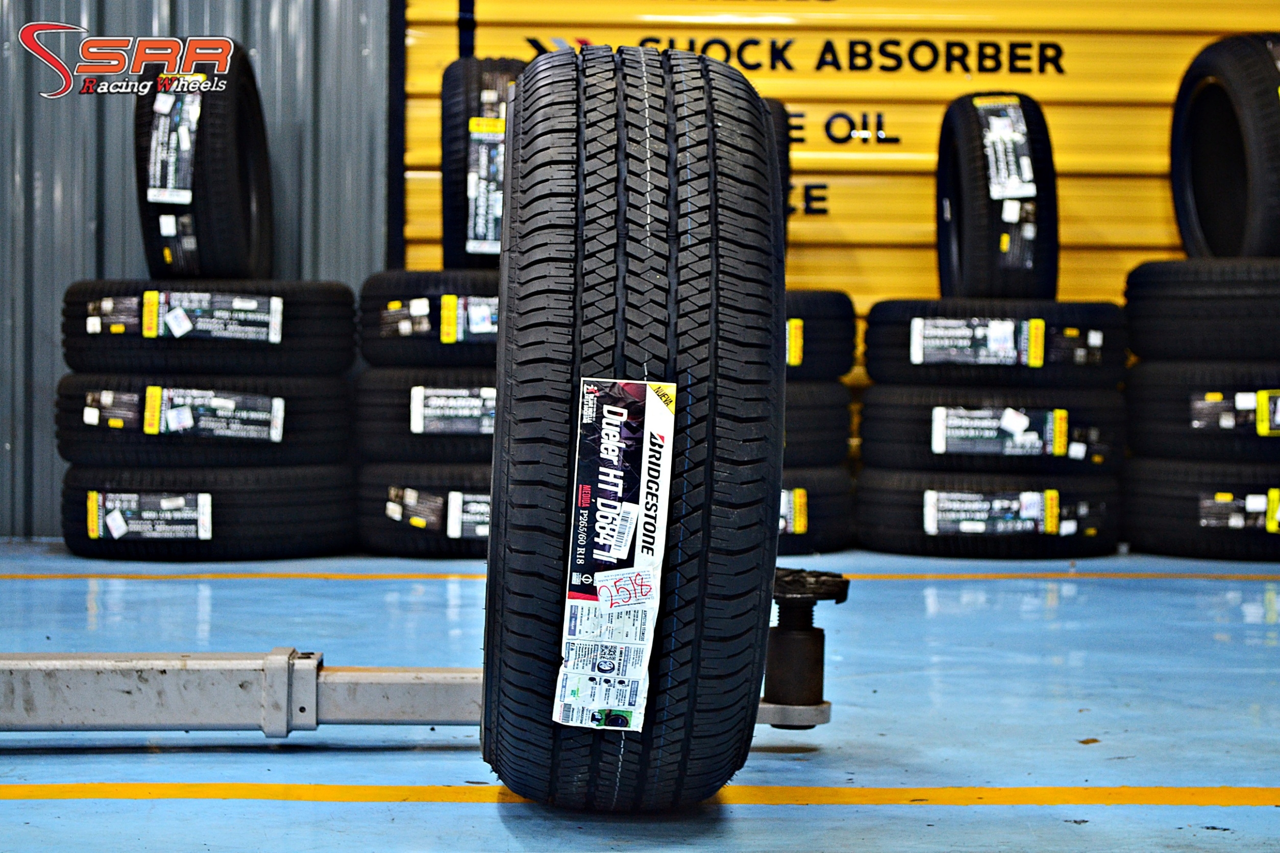 BRIDGESTONE DUELER H/T 684-II 265/60R18 ยางใหม่ ปี2021 ราคาพิเศษ