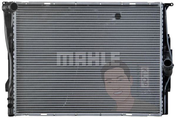หม้อน้ำ BMW 3(E90) 318i,320i i / X1(E84) / Z4(E89) <รุ่น 2 ท่อ / เกียร์ธรรมดา> ยี่ห้อ (MAHLE)