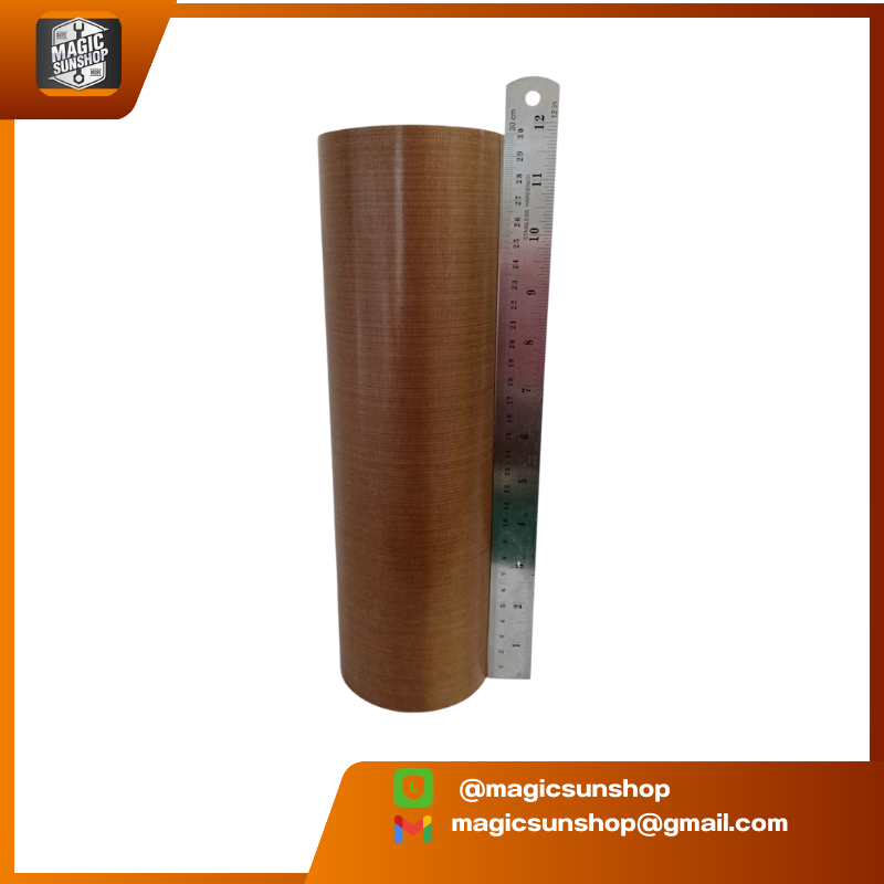 Teflon Teflon Tape 300 MM x 10 Metre T=0.2 MM Teflon Tape 300 MM น้ำตาล