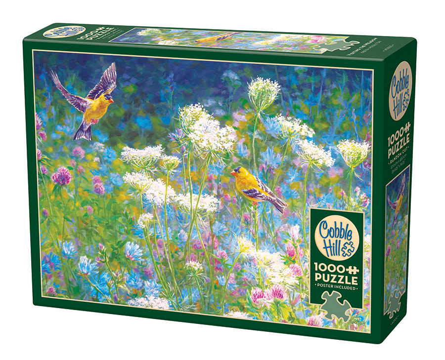 Cobble Hill - Visiting the Meadow by Beth Hoselton 1000 pcs.