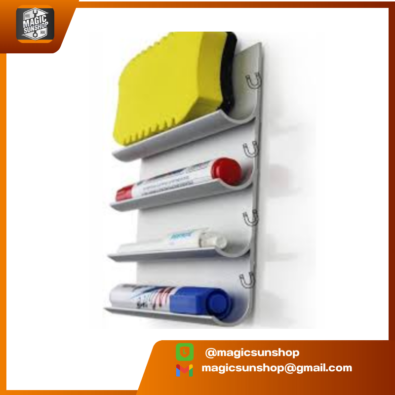925576 MORSH MBTA02 Aluminum Alloy Whiteboard Marker Holder